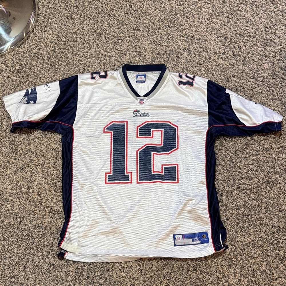 Tom Brady Patriots Football Jersey